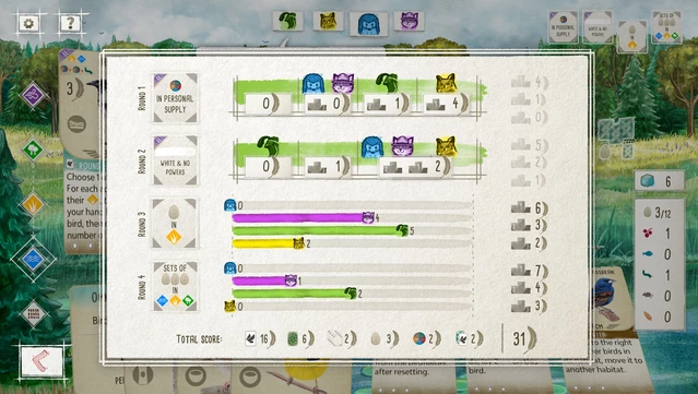 #9. Wingspan: European Expansion (GOG) 게시자: Monster Couch, Stonemaier Games, indienova