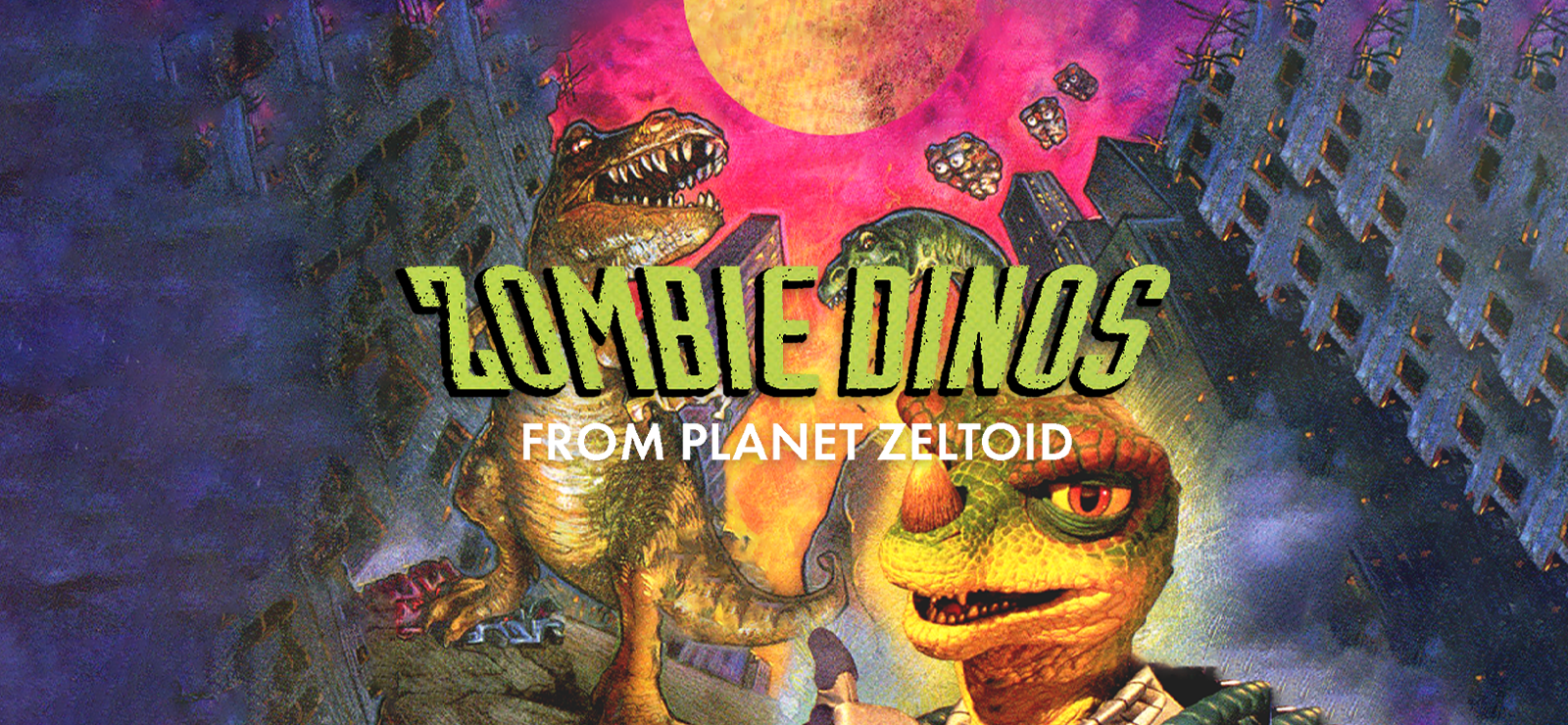 Zombie Dinos From Planet Zeltoid