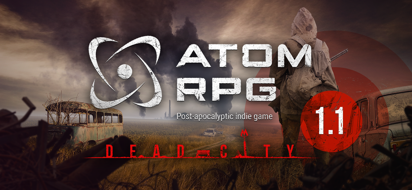 ATOM RPG: Post-apocalyptic indie game Logo