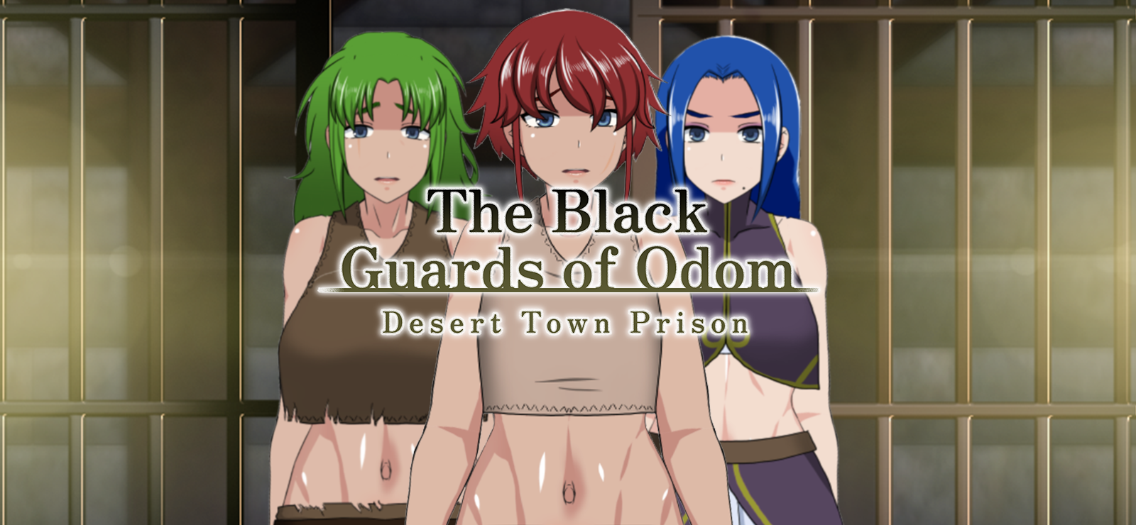 The Black Guards of Odom - Desert Town Prison banner