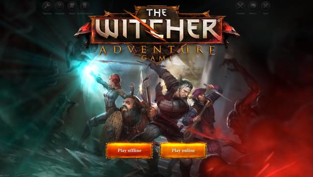 The Witcher Adventure Game on 