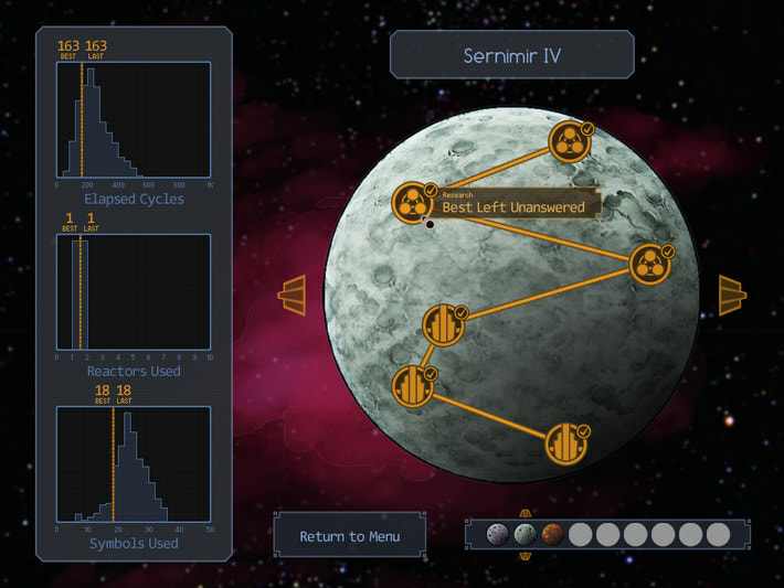 Spacechem screenshot 1