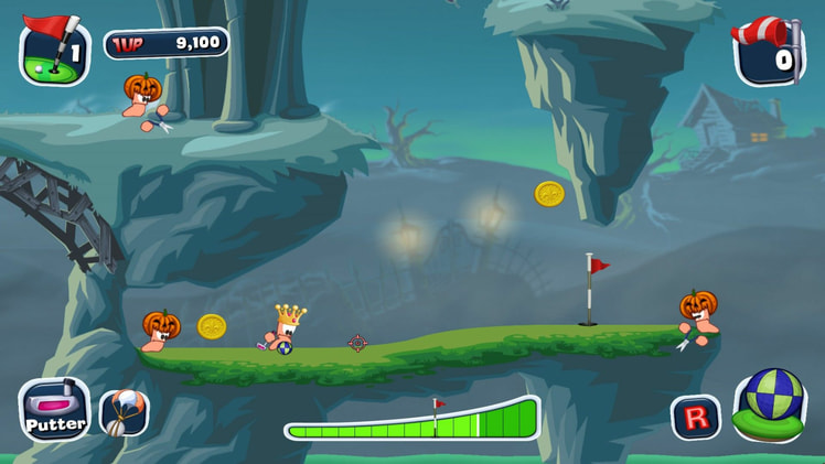 Worms Crazy Golf screenshot 2