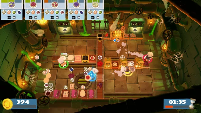 #7. Overcooked! 2 - Night Of The Hangry Horde (GOG) 来自: Team17 Digital LTD.