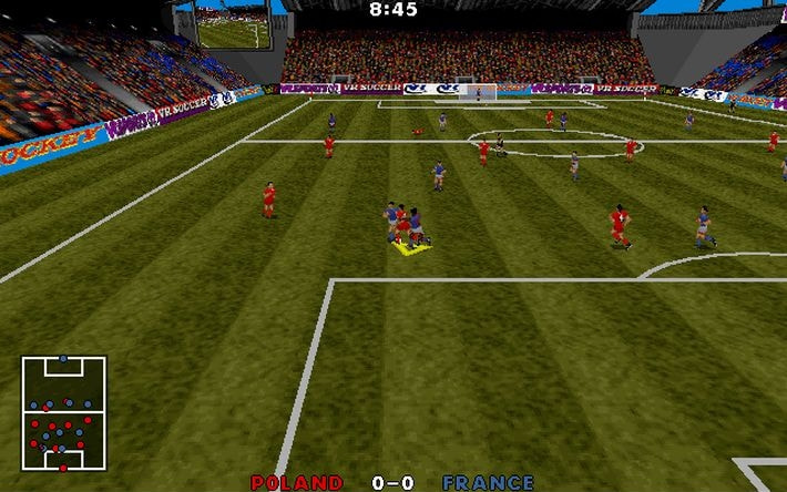 VR Soccer '96 screenshot 4