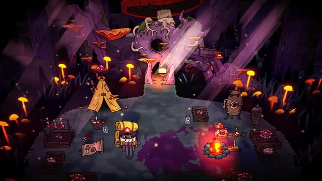 Cult of the Lamb is a roguelike video game developed