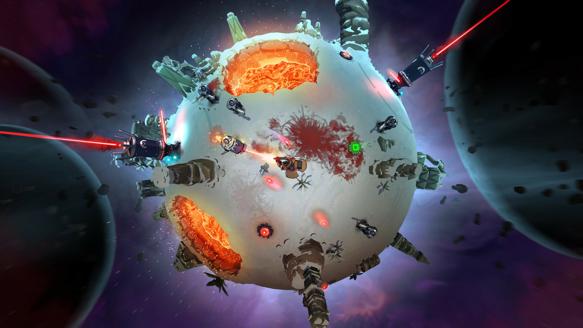 Battle Planet - Judgement Day screenshot 1