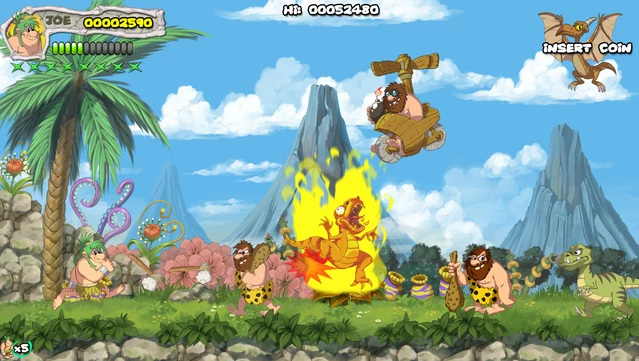 #7. New Joe & Mac - Caveman Ninja (GOG) Bởi: Microids