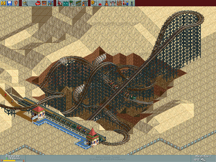 RollerCoaster Tycoon® Deluxe screenshot 1