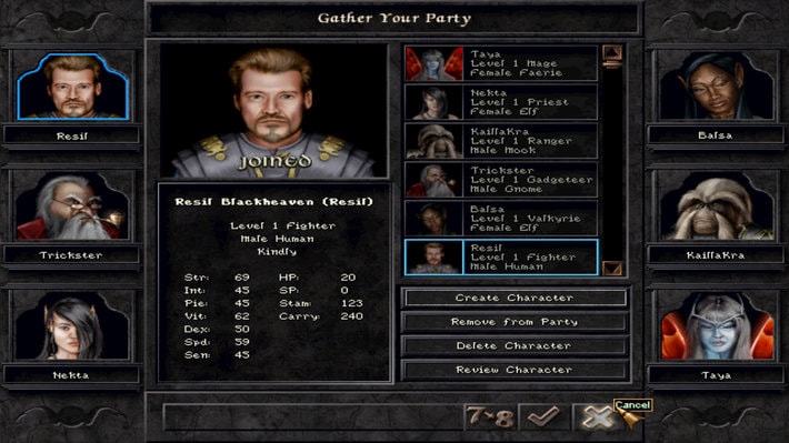 Wizardry 8 screenshot 3