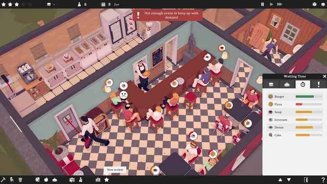 #8. TasteMaker: Restaurant Simulator (GOG) 由: Jelle Booij