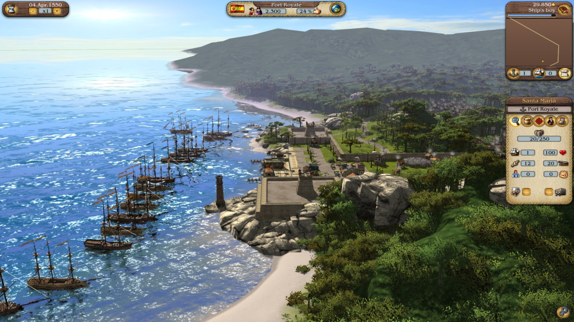 Port Royale 3 Gold screenshot 2