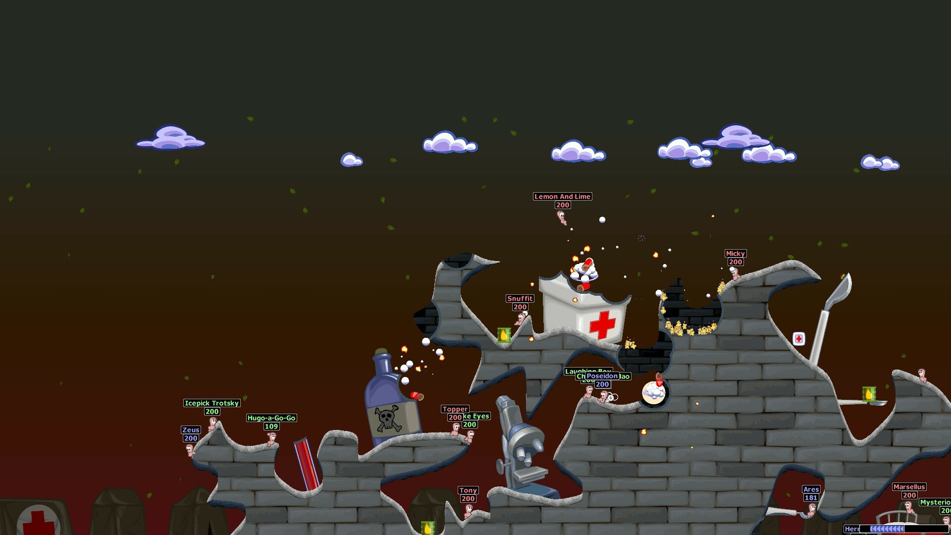 Worms World Party Remastered — official screenshot 4