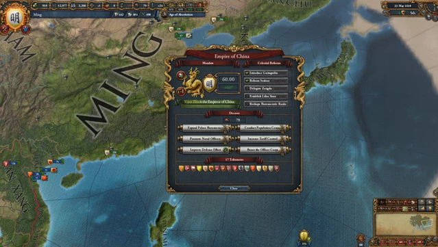 #8. Expansion - Europa Universalis IV: Mandate of Heaven (GOG) 由: Paradox Interactive