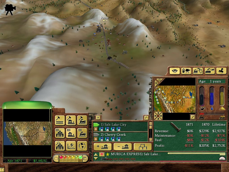 Railroad Tycoon 3 screenshot 2