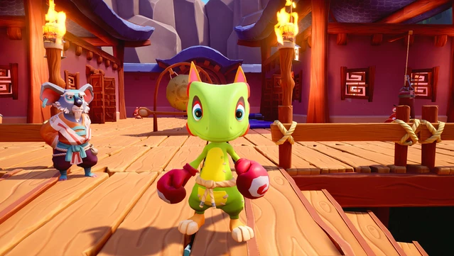 #8. Kao the Kangaroo - Yooka Laylee X Kao the Kangaroo DLC (GOG) By: Tate Multimedia