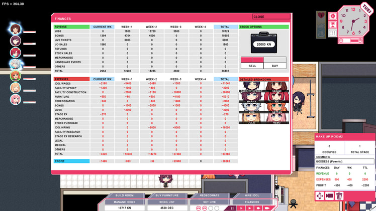 Shining Song Starnova: Idol Empire screenshot 1