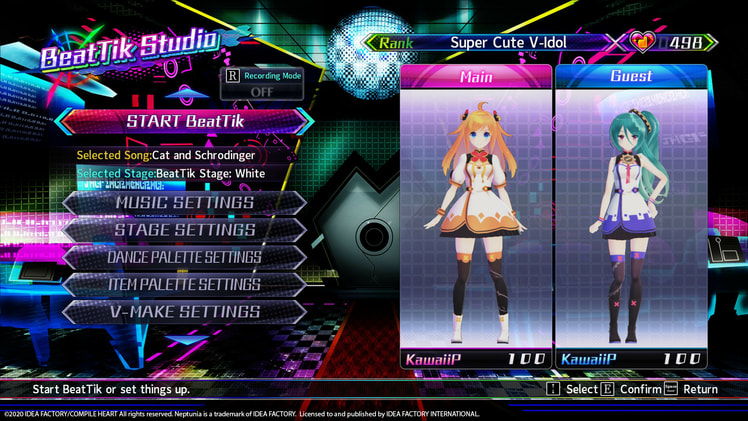 Neptunia Virtual Stars screenshot 2