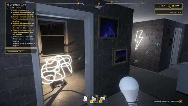 #9. Electrician Simulator - Smart Devices (GOG) 由: Gaming Factory, Ultimate Games S.A.