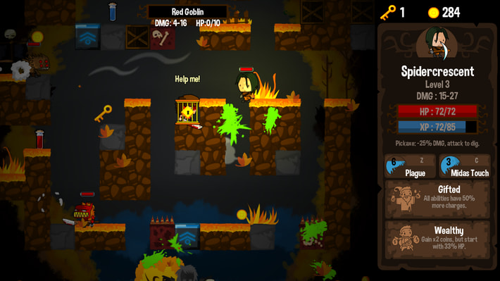 Vertical Drop Heroes HD screenshot 1