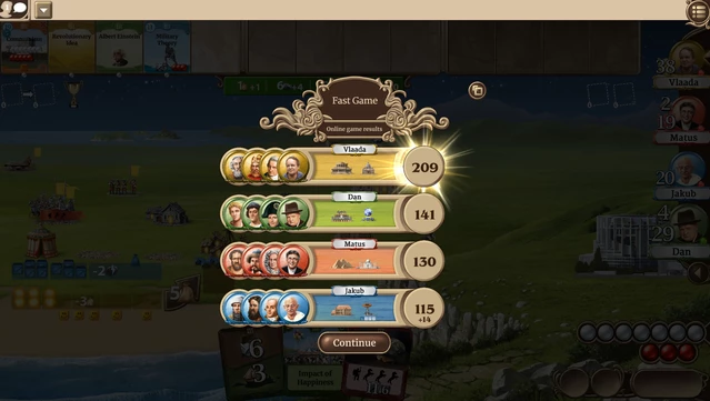#9. Through the Ages (GOG) โดย: CGE Digital