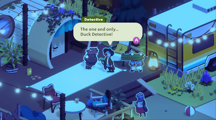 Duck Detective: The Ghost of Glamping screenshot 3
