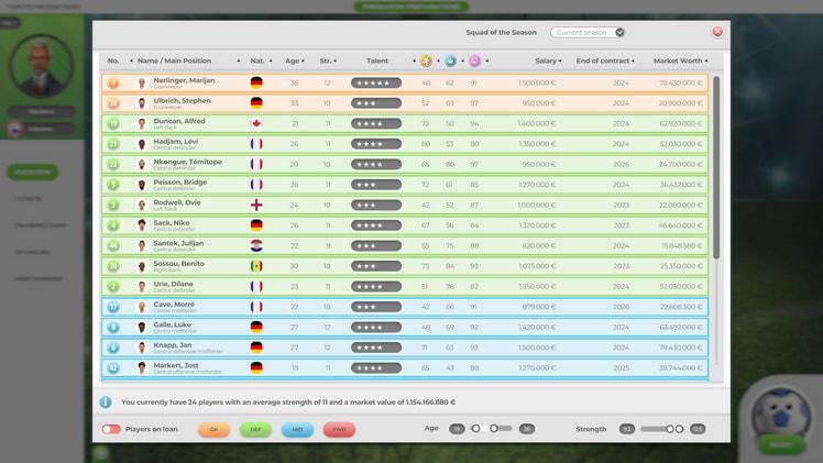 GOAL! The Club Manager screenshot 3