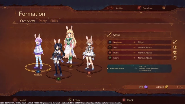 #10. Super Neptunia RPG - Animal Ears and Tails Set (GOG) 由: Idea Factory International