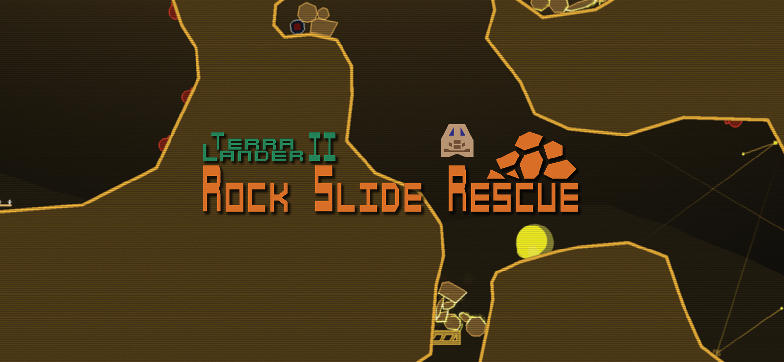 Terra Lander II - Rockslide Rescue banner