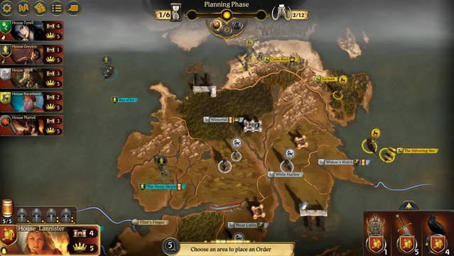 #8. A Game Of Thrones - A Dance With Dragons (GOG) โดย: Twin Sails Interactive