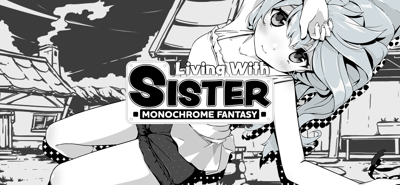 Living With Sister: Monochrome Fantasy banner