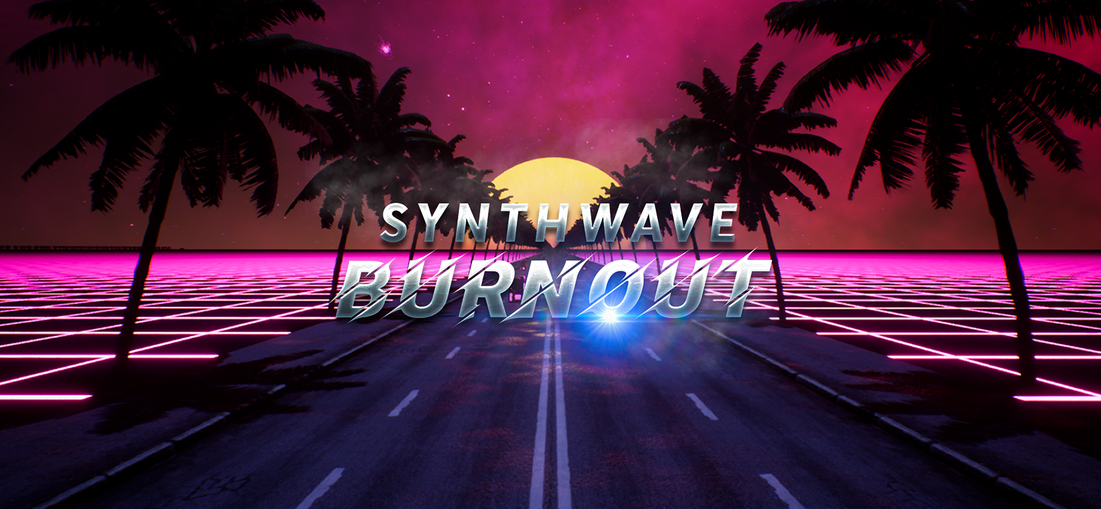 Synthwave Burnout banner