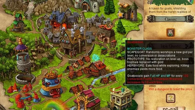 #5. Desktop Dungeons Goatperson (GOG) От: QCF Design