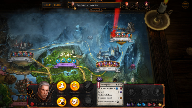 The Witcher Adventure Game screenshot 4