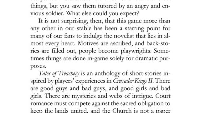 #8. E-Book Crusader Kings II: Tales of Treachery (GOG) От: Paradox Interactive