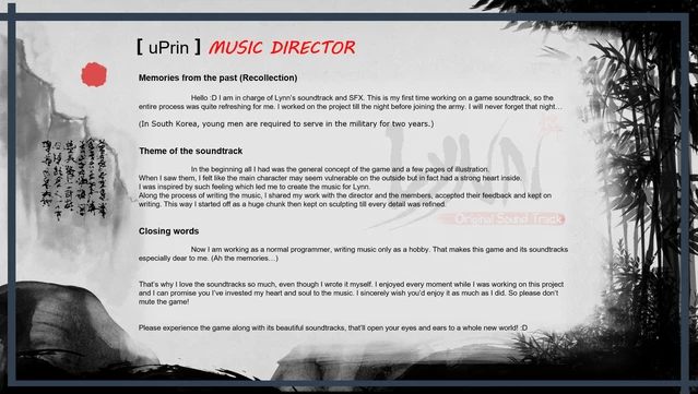 #3. Lynn , Original SoundTrack (GOG) 게시자: CAPERS