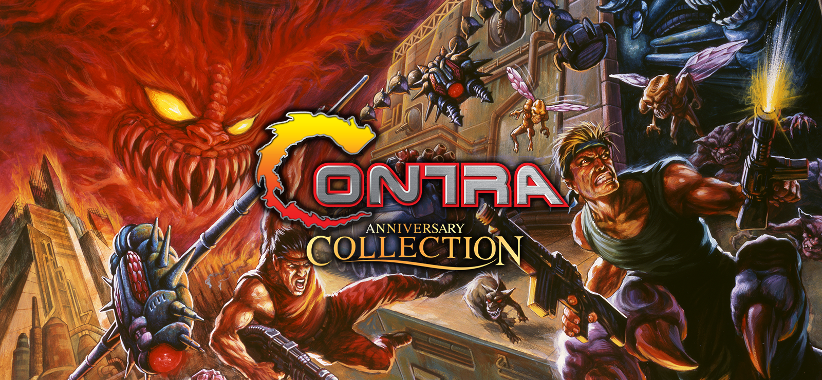 Contra Anniversary Collection banner