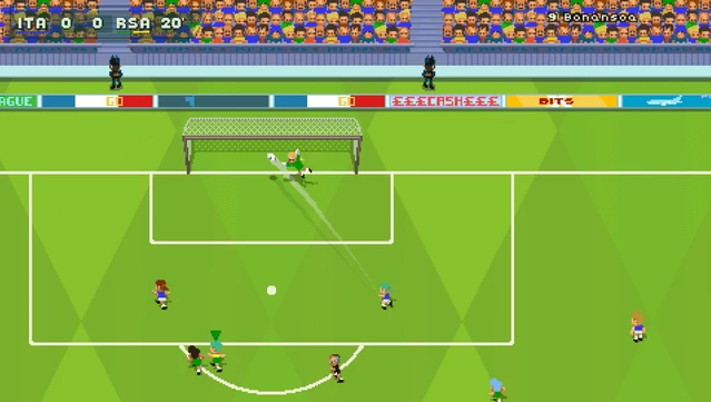 #7. Super Arcade Football (GOG) By: OutOfTheBit Ltd
