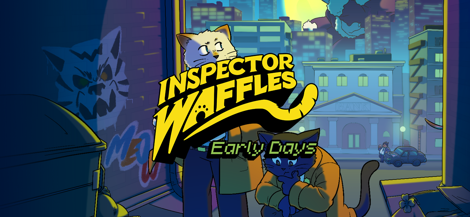 Inspector Waffles Early Days