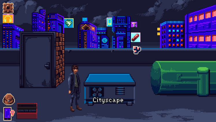 Neon Hearts City screenshot 2