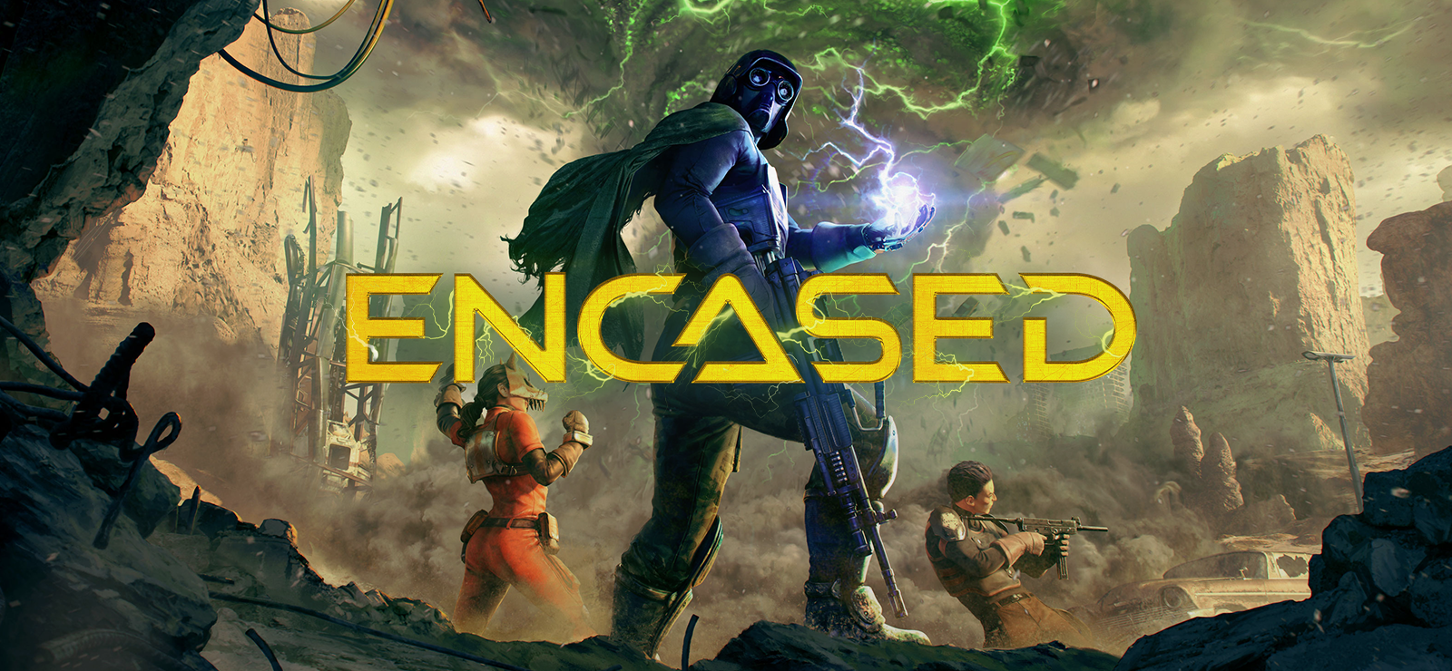 Encased: A Sci-Fi Post-Apocalyptic RPG banner
