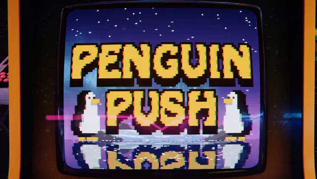 #7. Arcade Paradise - Penguin Push (GOG) Podle: Wired Productions