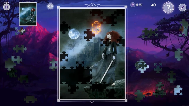 #10. Dark Fantasy 2: Jigsaw Puzzle (GOG) От: MediBang Games