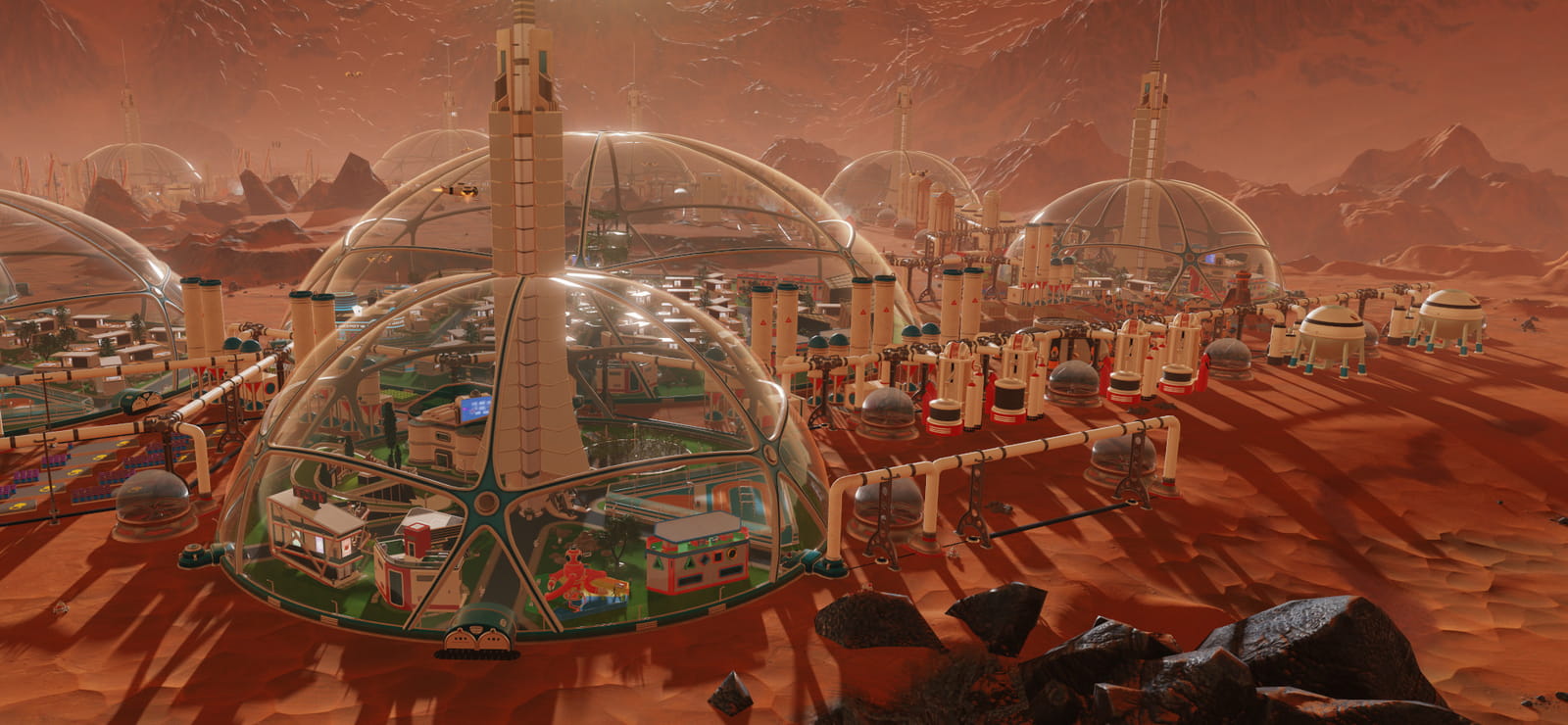 Surviving Mars - Stellaris Dome Set