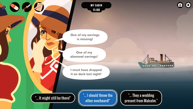 #9. Overboard! (GOG) 由: inkle Ltd