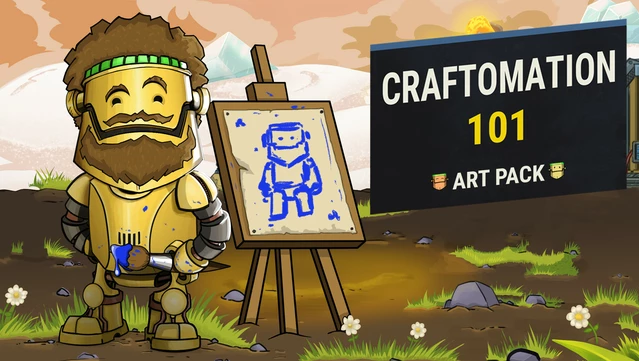 #4. Craftomation 101 Art Pack (GOG) 由: Luden.io