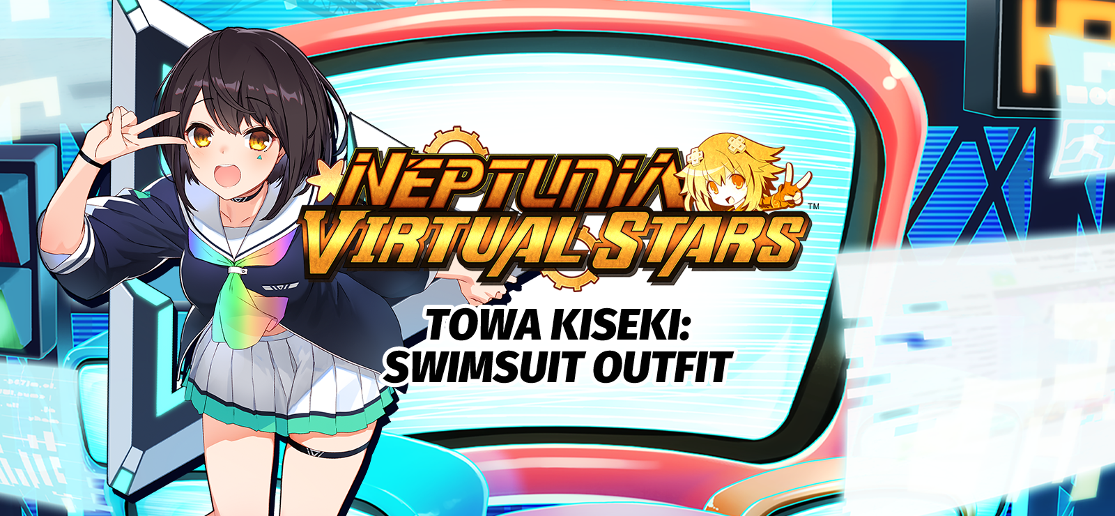 Neptunia Virtual Stars - Towa Kiseki: Swimsuit Outfit