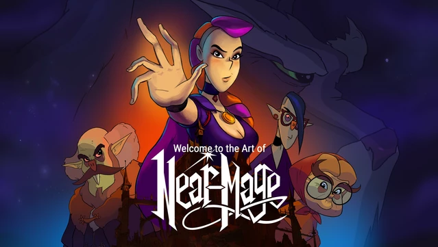 #6. Near-Mage - Digital Artbook (GOG) بواسطة: Stuck In Attic