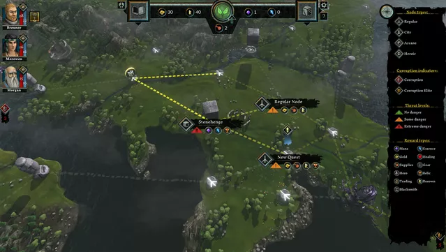 #9. The Hand of Merlin Deluxe Edition Bundle (GOG) By: Versus Evil