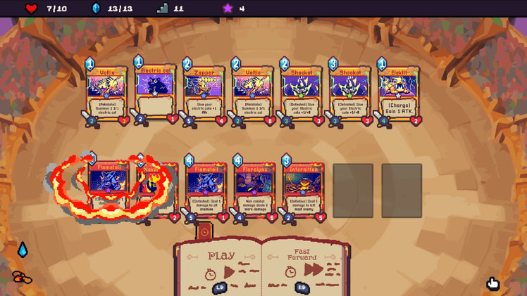 Spellcats: Auto Card Tactics screenshot 4